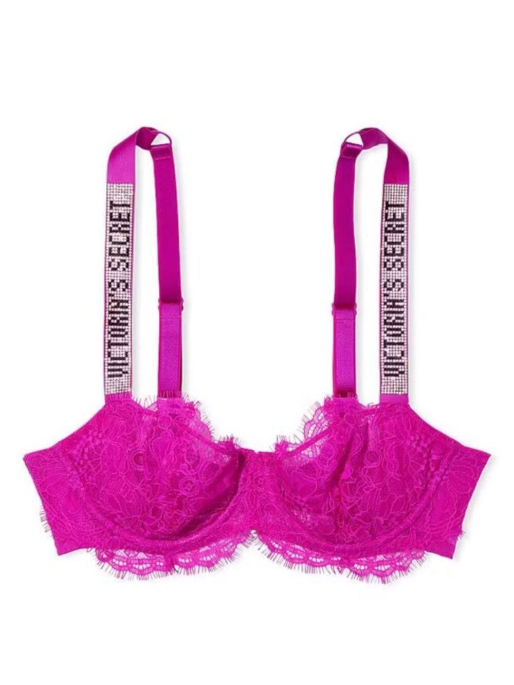 New! Victoria’s Secret Wicked Unlined Shine Balconette Bra 32DD 34931